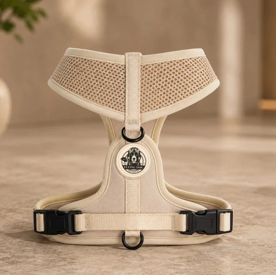 Hundegeschirr Form Premium in beige Flying Dog