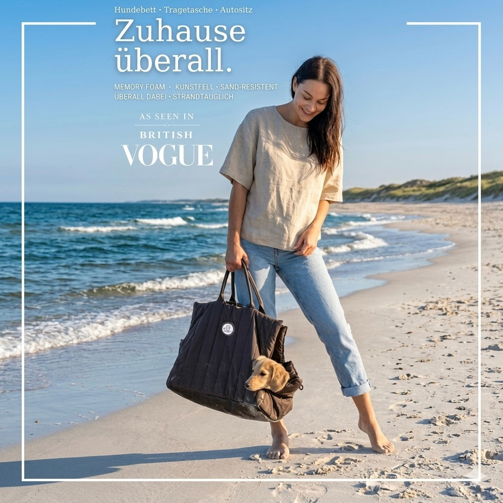 Hundetasche Flying Dog Donna Sandbeige